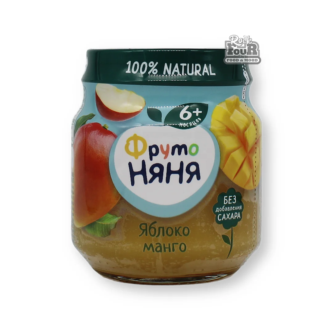 Puree "FrutoNyanya" with apple and mango 100g